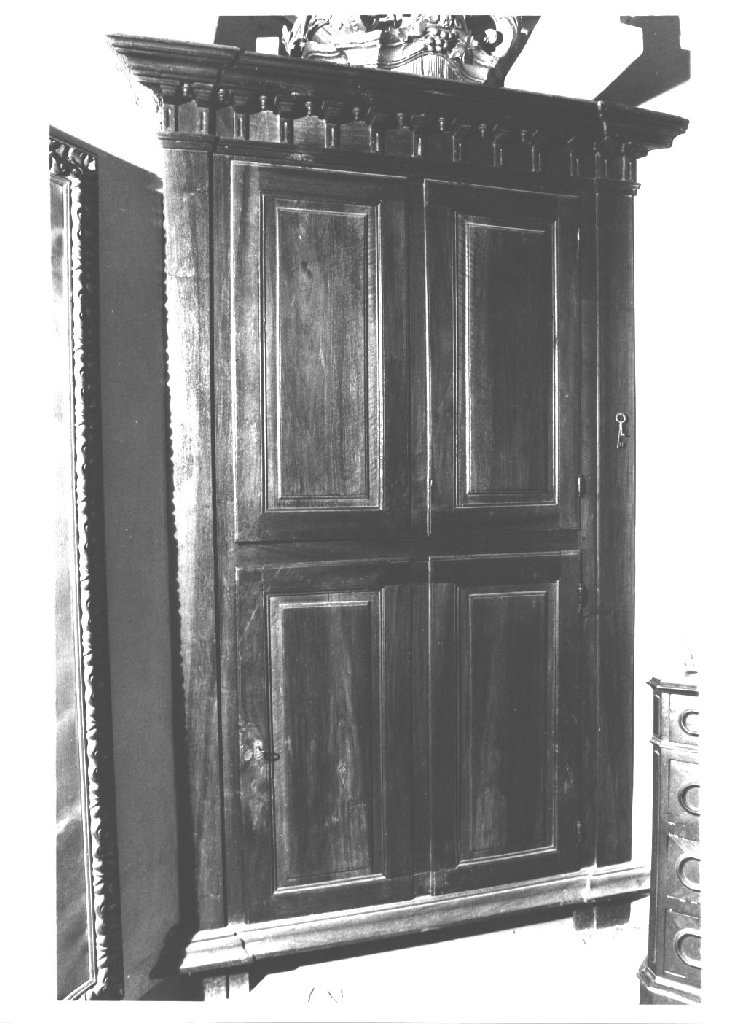 armadio - a muro - ambito emiliano (primo quarto sec. XVII)