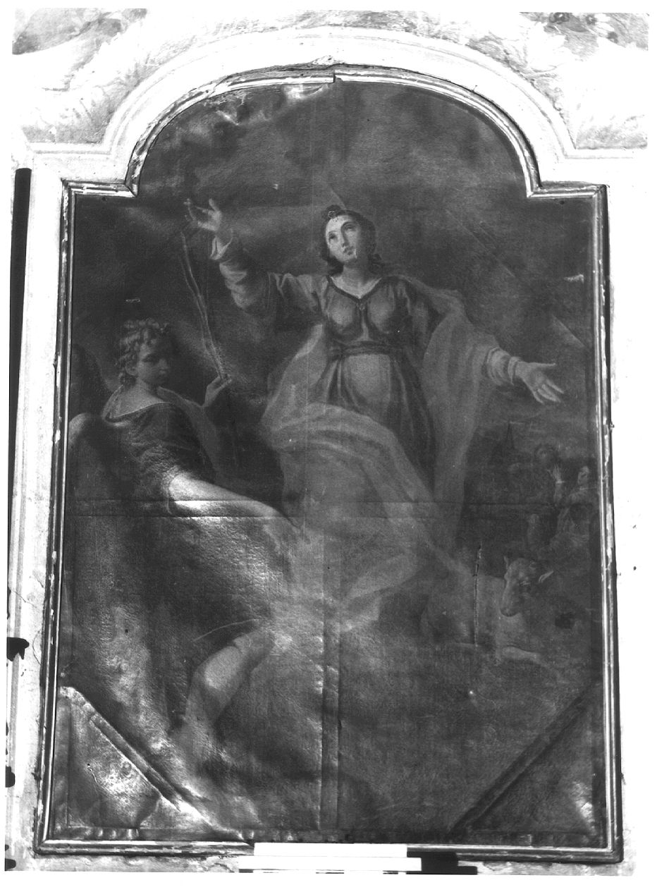 Sant'Agnese (dipinto) - ambito piacentino (ultimo quarto sec. XVI)