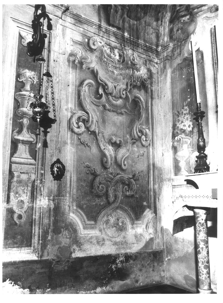 quadratura architettonica (decorazione pittorica) - ambito piacentino (primo quarto sec. XVIII)