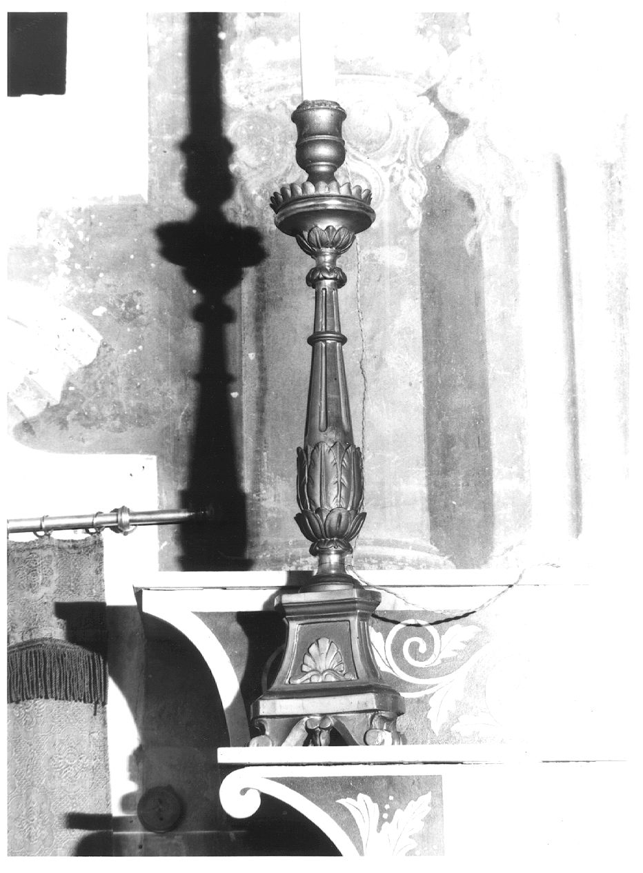 candeliere, serie - ambito piacentino (prima metà sec. XIX)