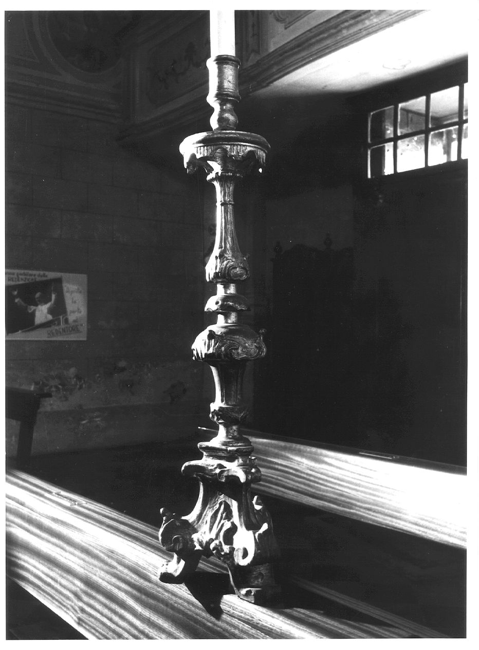 candeliere, serie - ambito piacentino (seconda metà sec. XVIII)