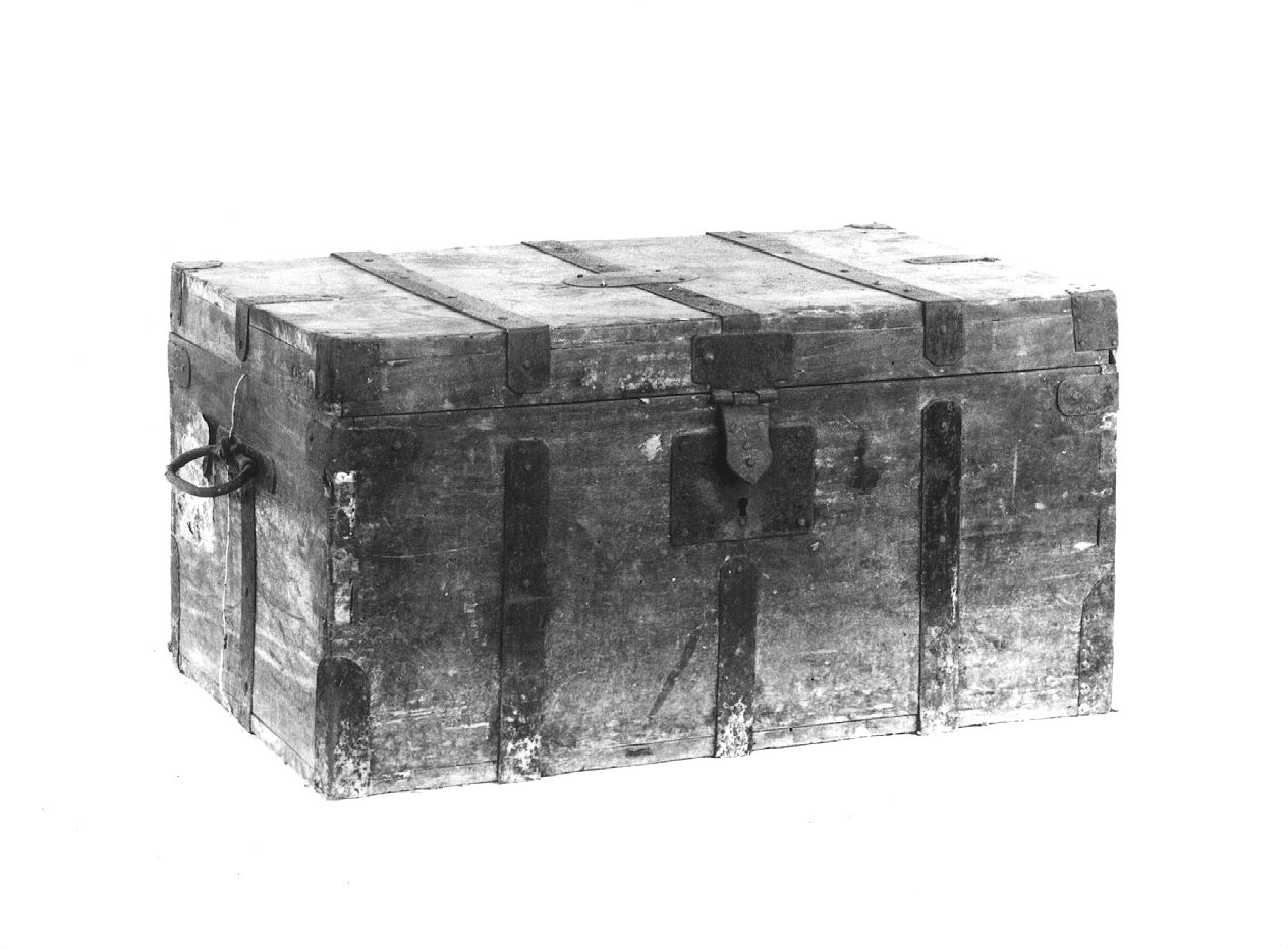 baule - ambito piacentino (sec. XIX)