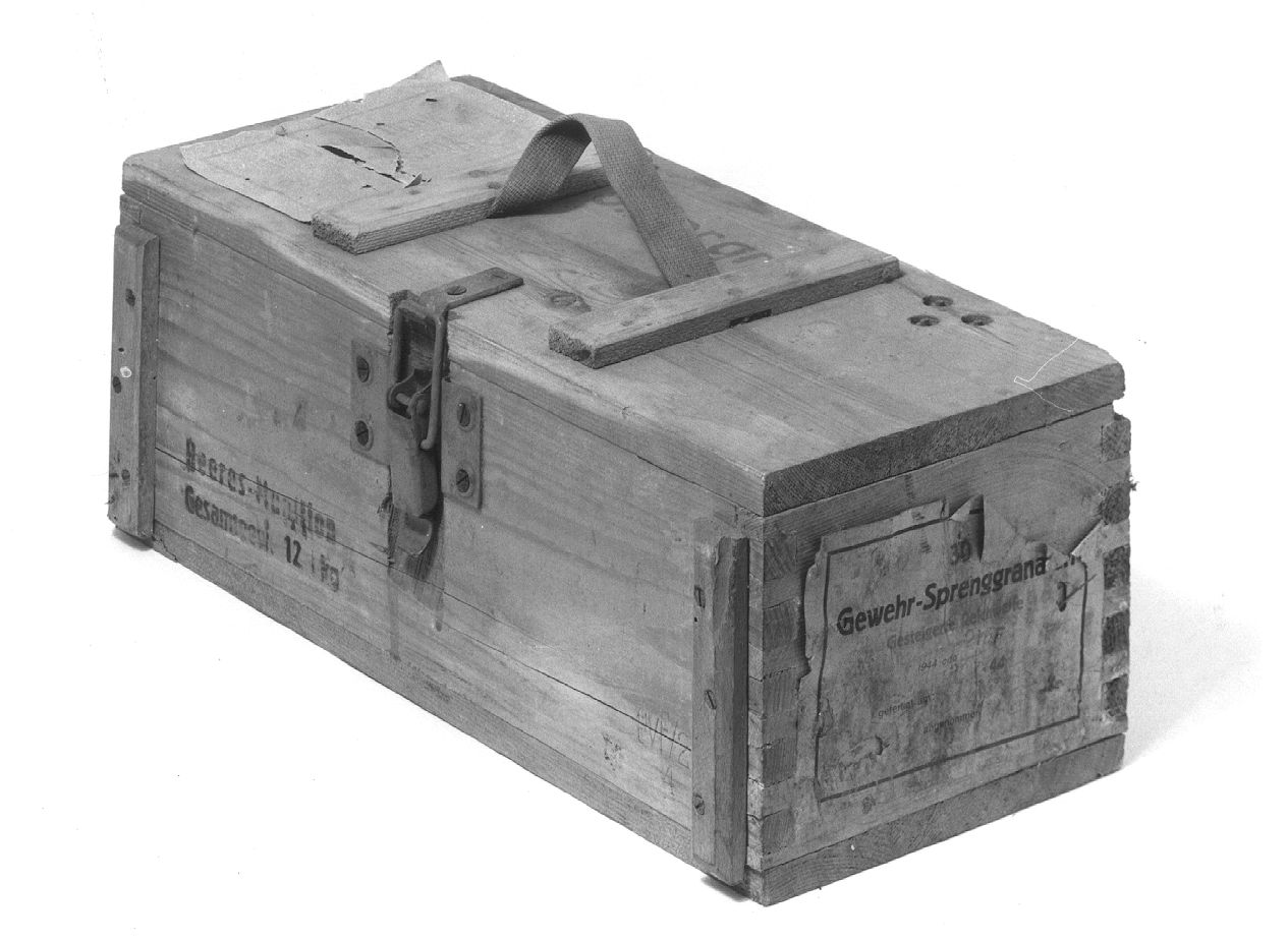 cassa da armi - ambito tedesco (sec. XX)