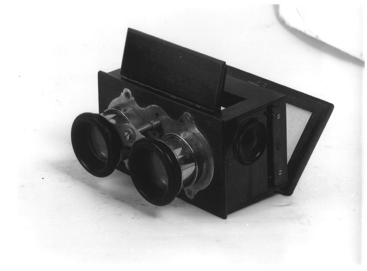 visore per diapositive - ambito piacentino (fine/inizio secc. XIX/ XX)