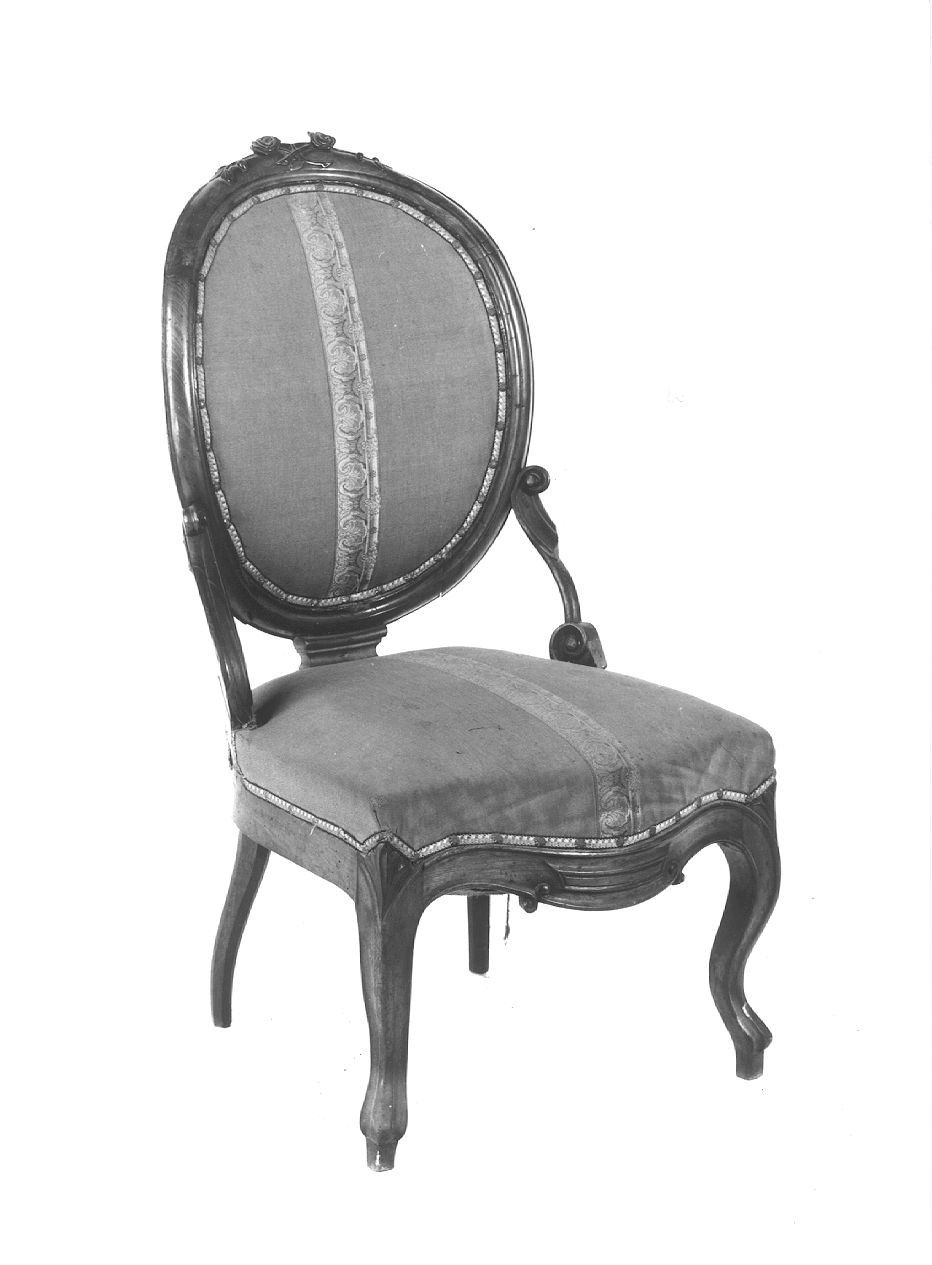 seggiola - ambito piacentino (fine sec. XVIII)