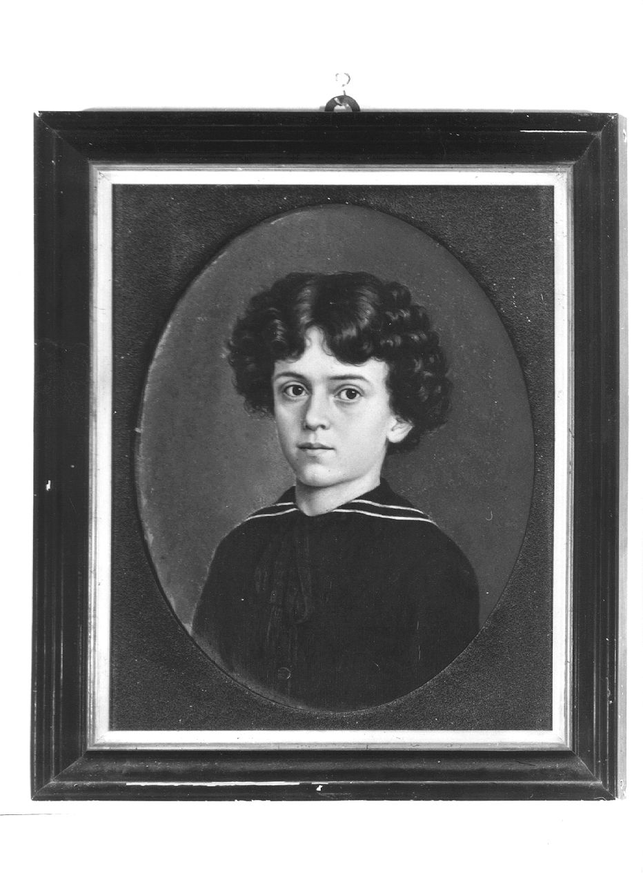 ritratto di bambino (dipinto) - ambito piacentino (sec. XIX)