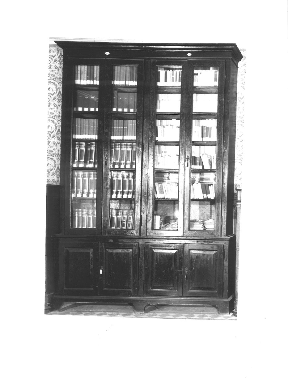 libreria - ambito piacentino (seconda metà sec. XIX)