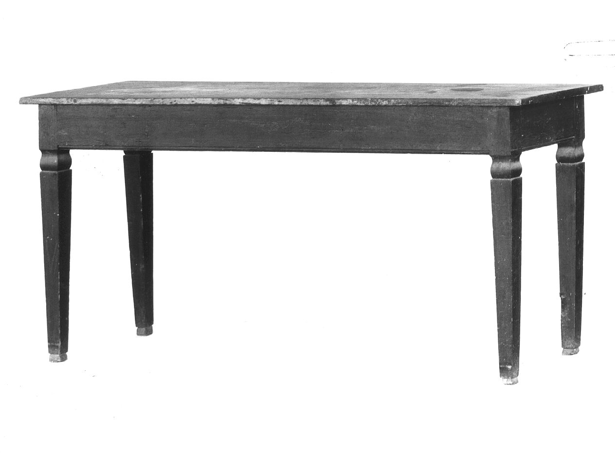 tavolino - ambito piacentino (sec. XIX)