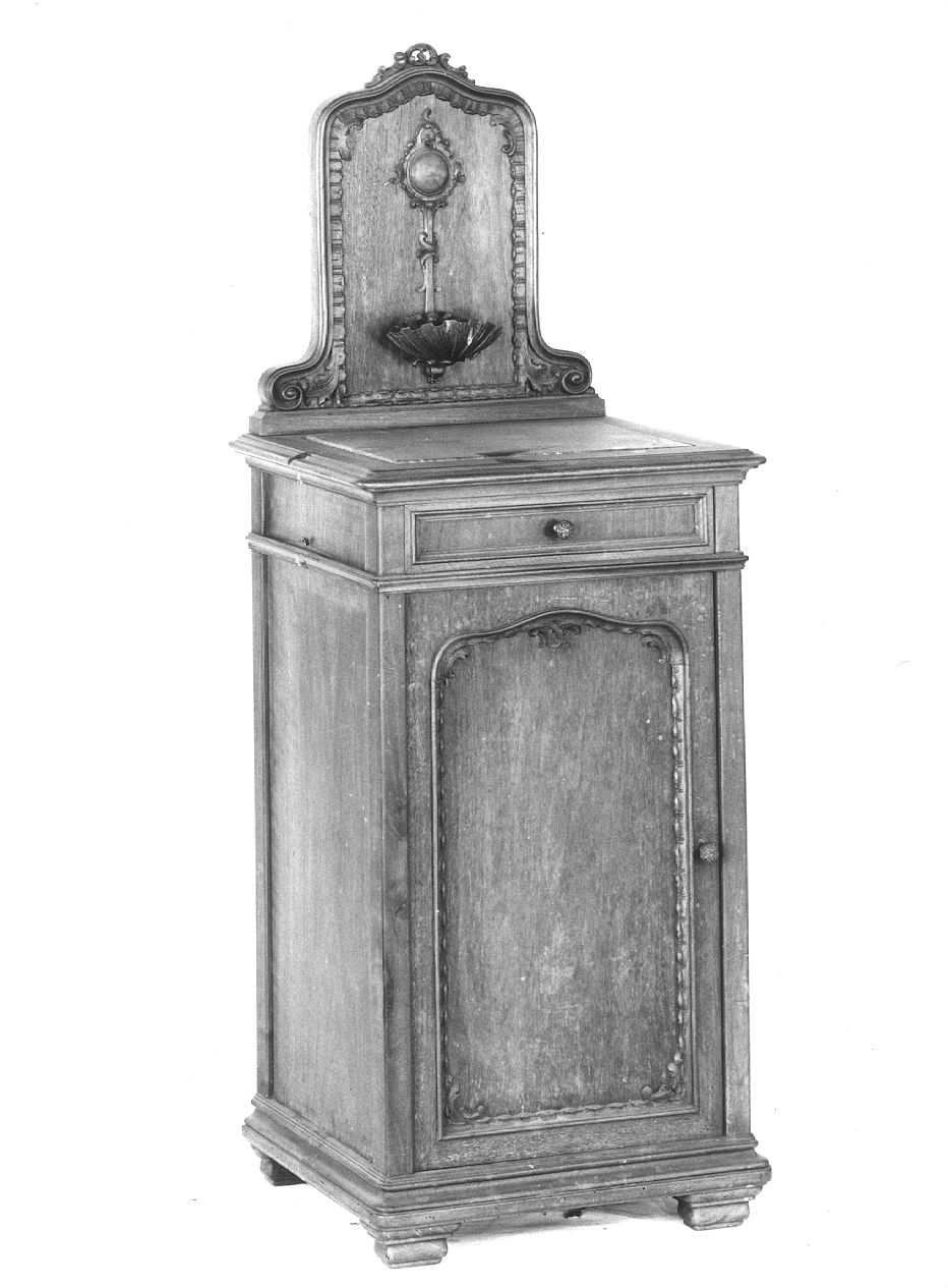 comodino, serie - ambito piacentino (sec. XIX)