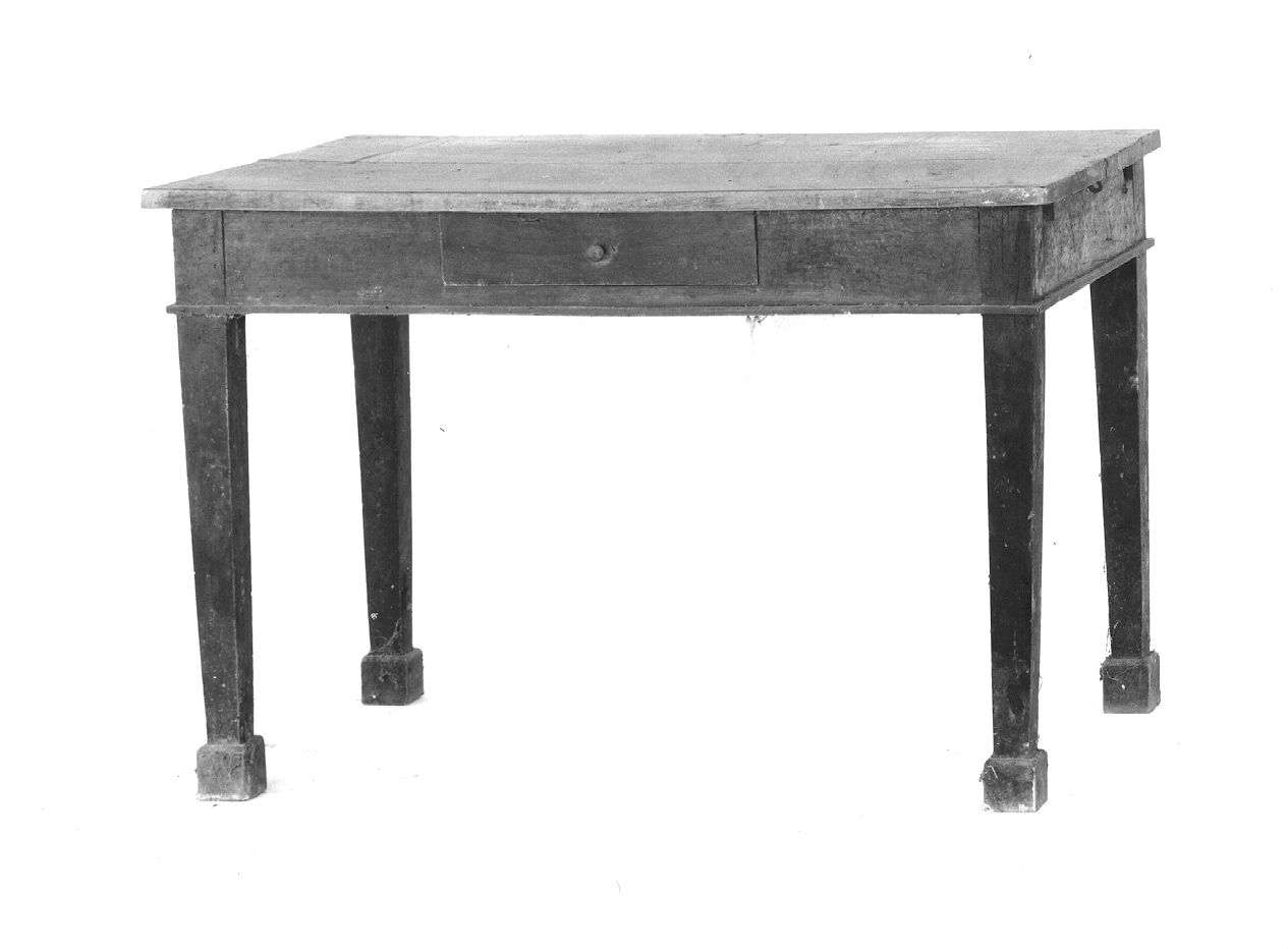 tavolo da muro - ambito piacentino (sec. XIX)