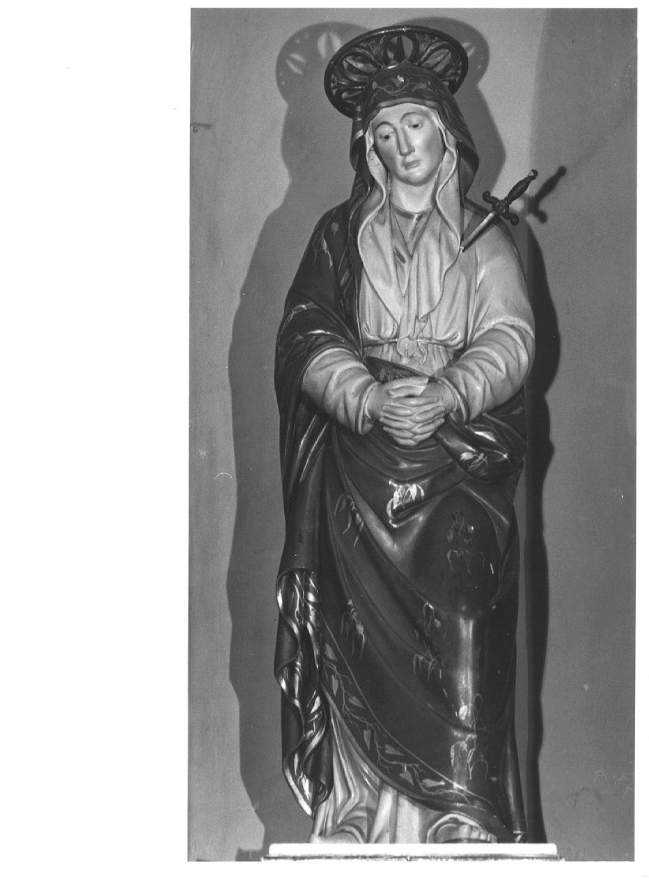 Madonna Addolorata (statua) - ambito piacentino (seconda metà sec. XIX)