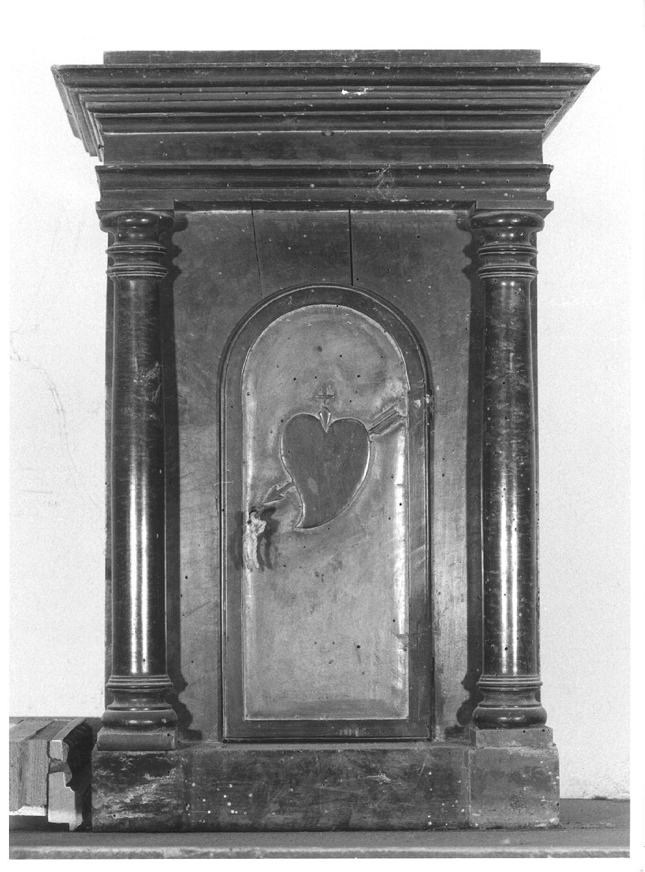 tabernacolo - ambito piacentino (prima metà sec. XIX)