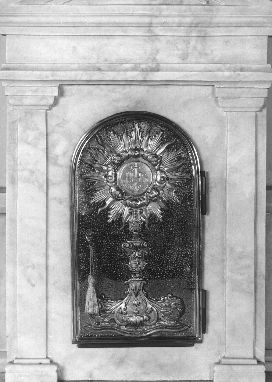 sportello di tabernacolo - ambito piacentino (sec. XVIII, sec. XX)