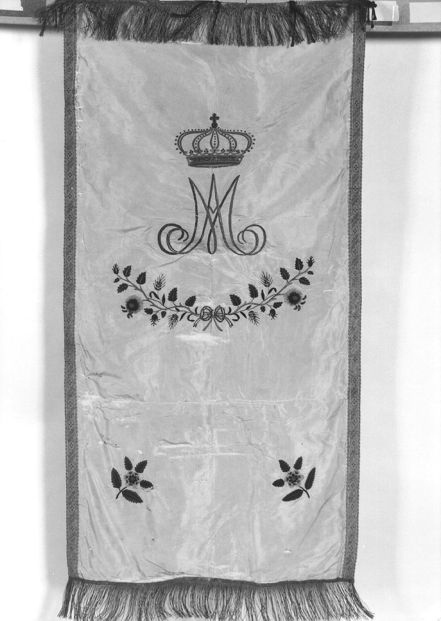 stendardo processionale - ambito emiliano-lombardo (fine/inizio secc. XIX/ XX)