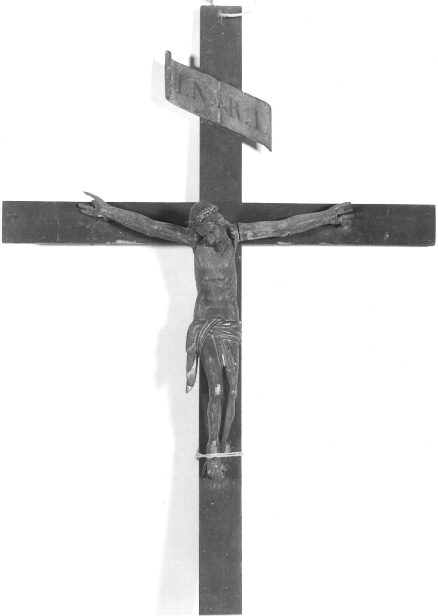 crocifisso - ambito parmense-piacentino (sec. XVI)