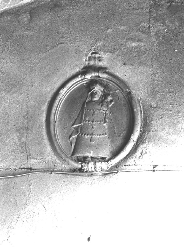 Madonna di Loreto (rilievo, opera isolata) - ambito piacentino (sec. XVIII)