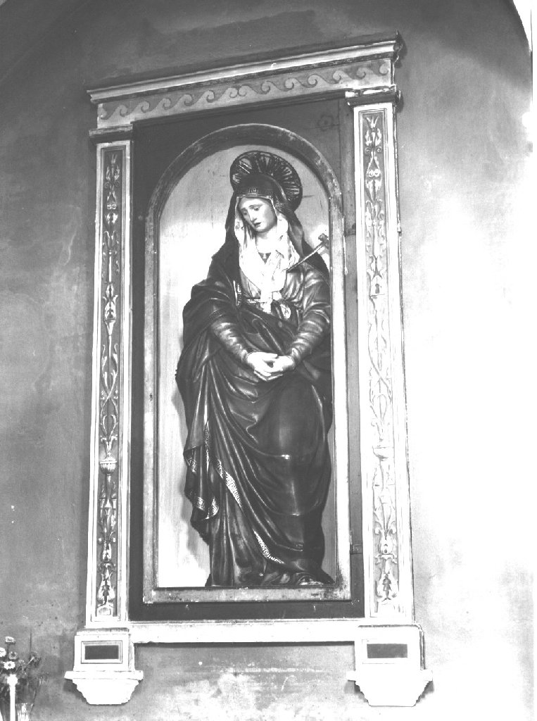 mostra di nicchia - ambito piacentino (fine/inizio secc. XIX/ XX)