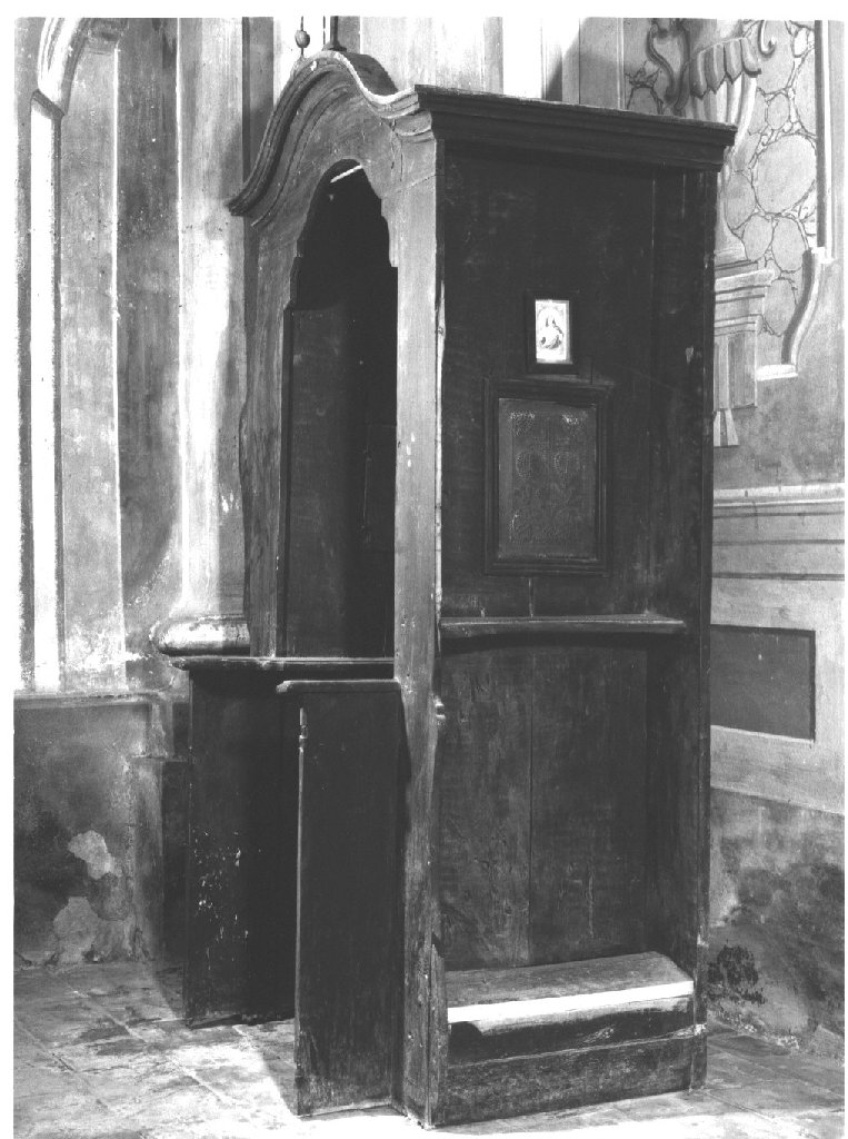confessionale, serie - ambito piacentino (sec. XIX)