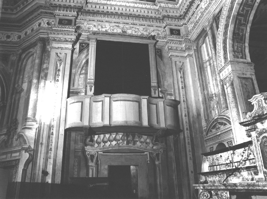 cantoria, opera isolata - ambito piacentino (sec. XIX)