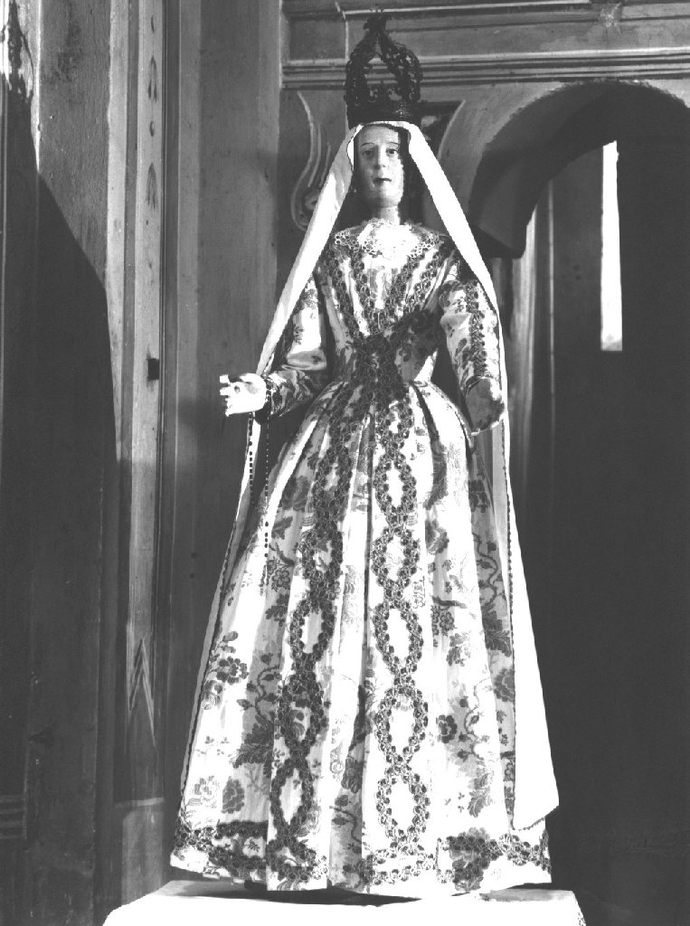 Madonna del pianto, Madonna (statua, opera isolata) - ambito piacentino (sec. XIX)