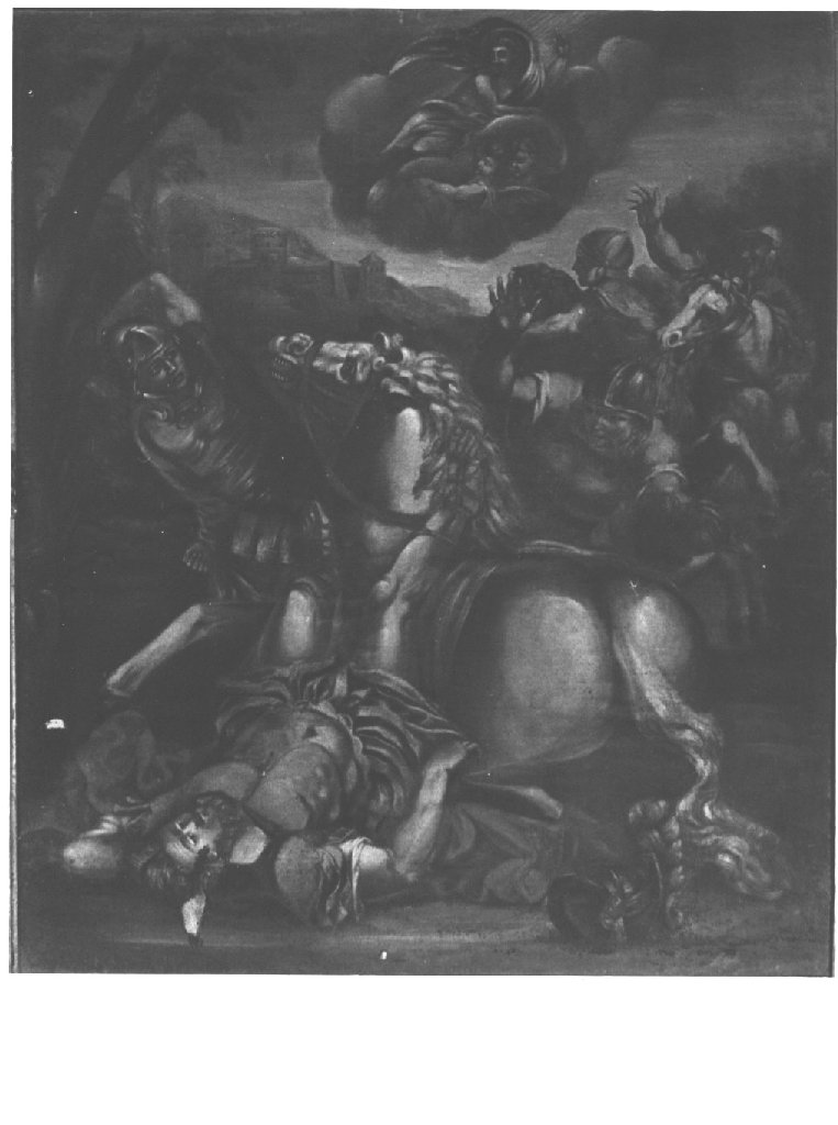 conversione di San Paolo (dipinto, opera isolata) - ambito emiliano (primo quarto sec. XVIII)
