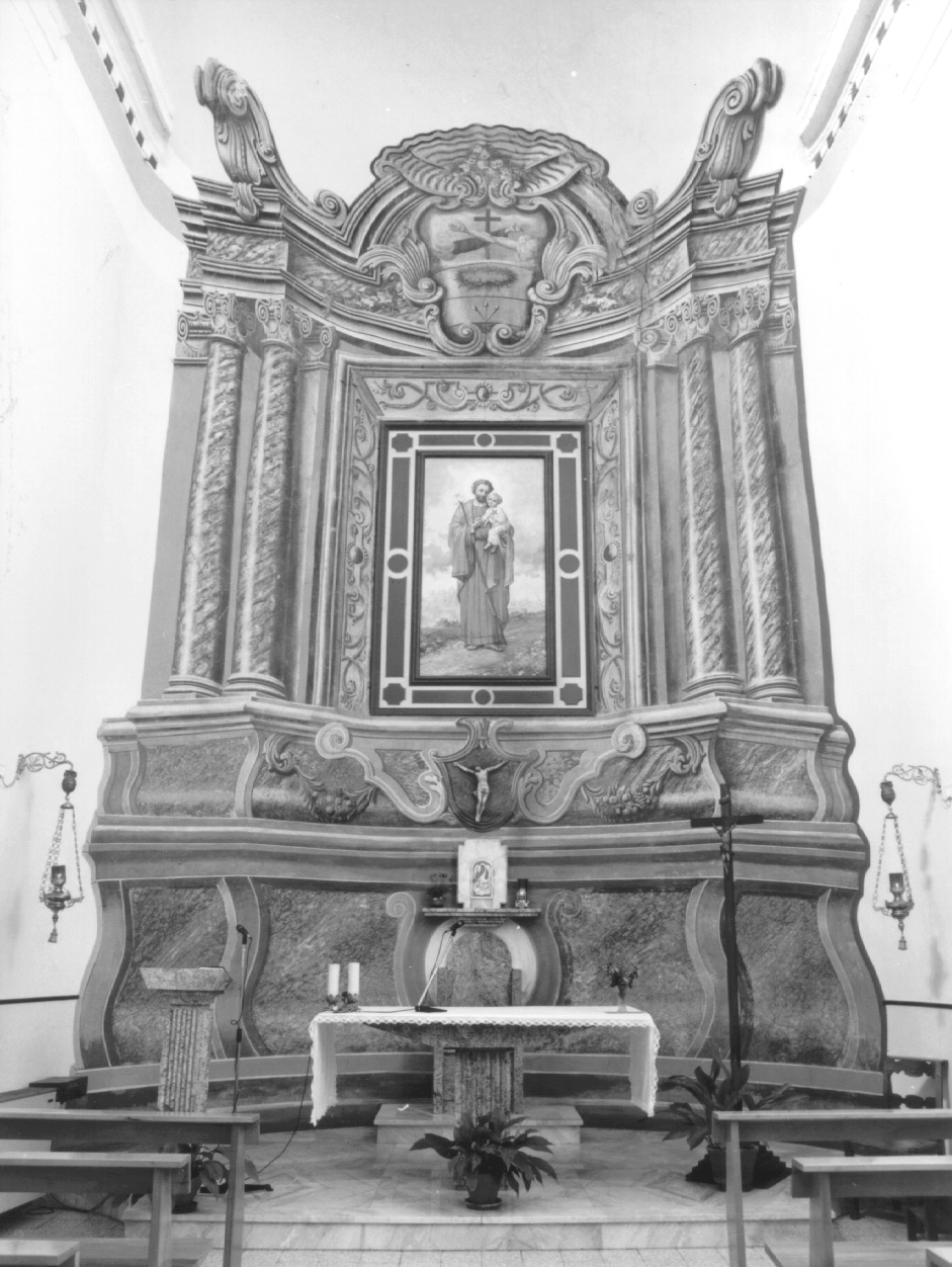 architettura illusionistica (dipinto) - ambito emiliano (sec. XX)