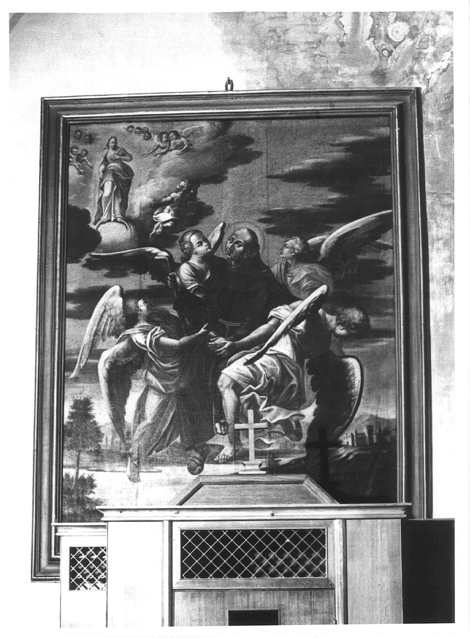 San Pietro d'Alcantara (dipinto) - ambito emiliano-lombardo (sec. XVIII)