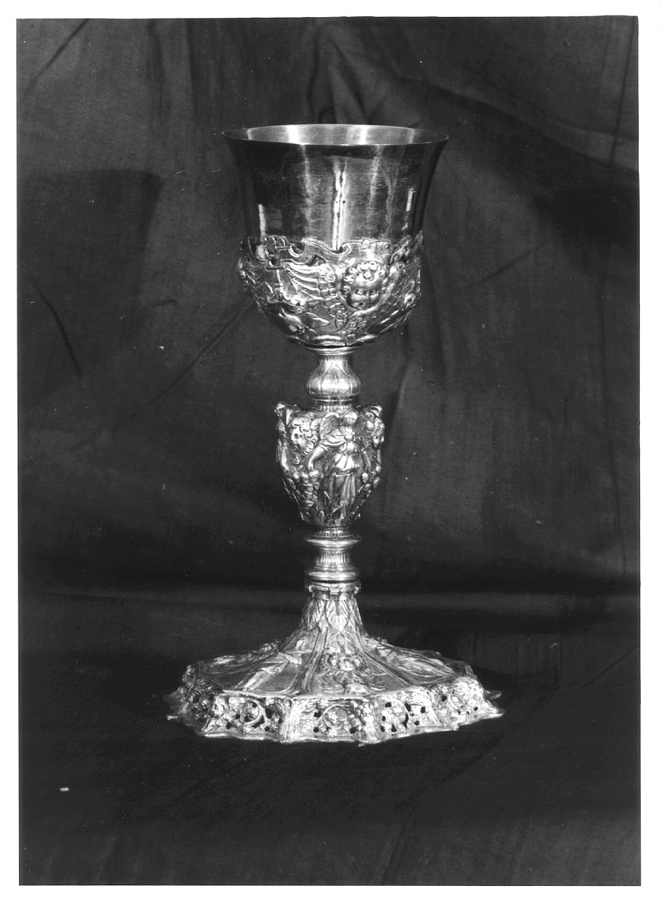 calice - ambito emiliano-lombardo (seconda metà sec. XVII)
