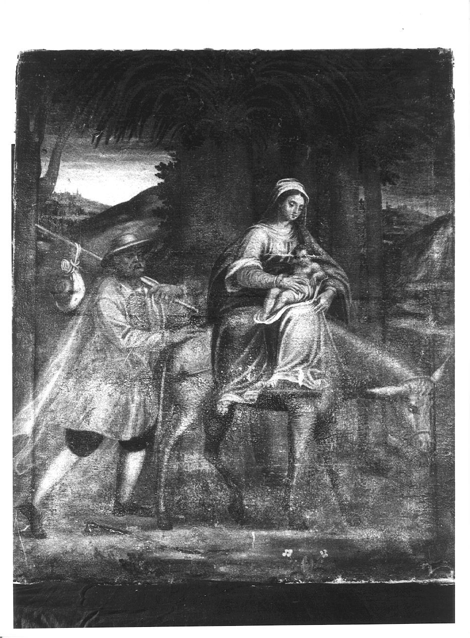 Fuga in Egitto (dipinto) - ambito cremonese (prima metà sec. XVII)