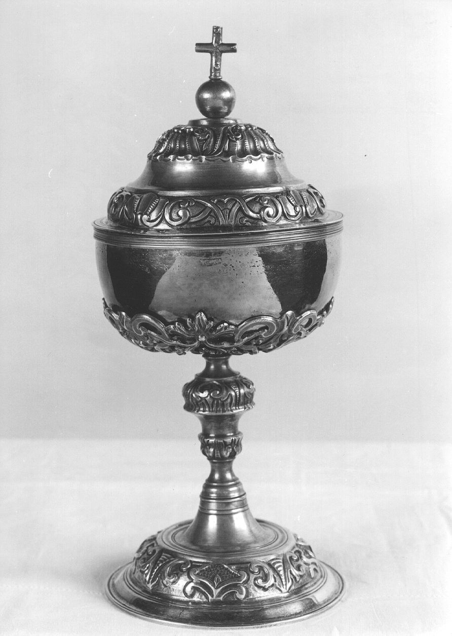 pisside - ambito parmense-piacentino (sec. XIX)