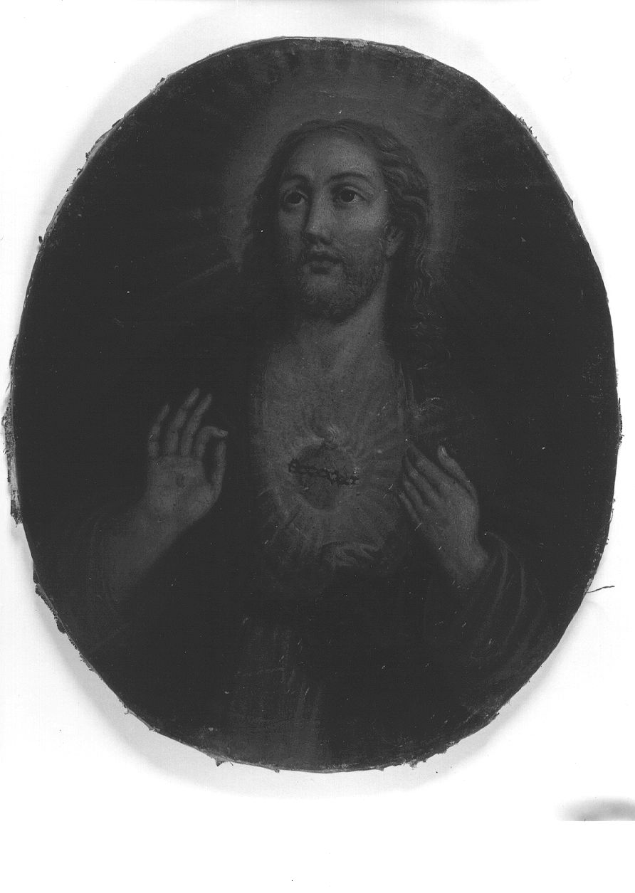 Sacro Cuore di Gesù (dipinto) - ambito piacentino (prima metà sec. XIX)