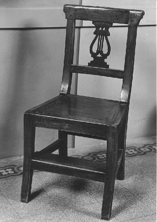 sedia - ambito lombardo (sec. XIX)