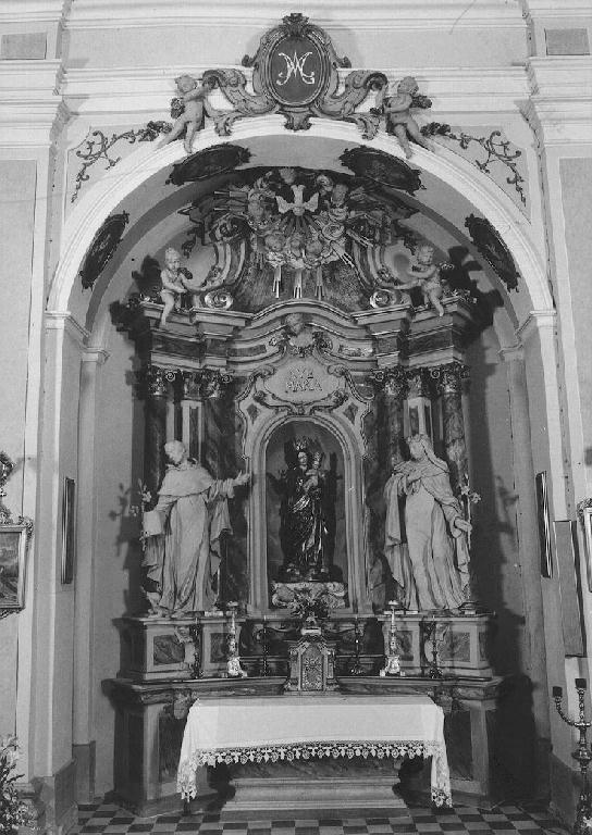 altare - ambito emiliano-lombardo (metà sec. XVIII)