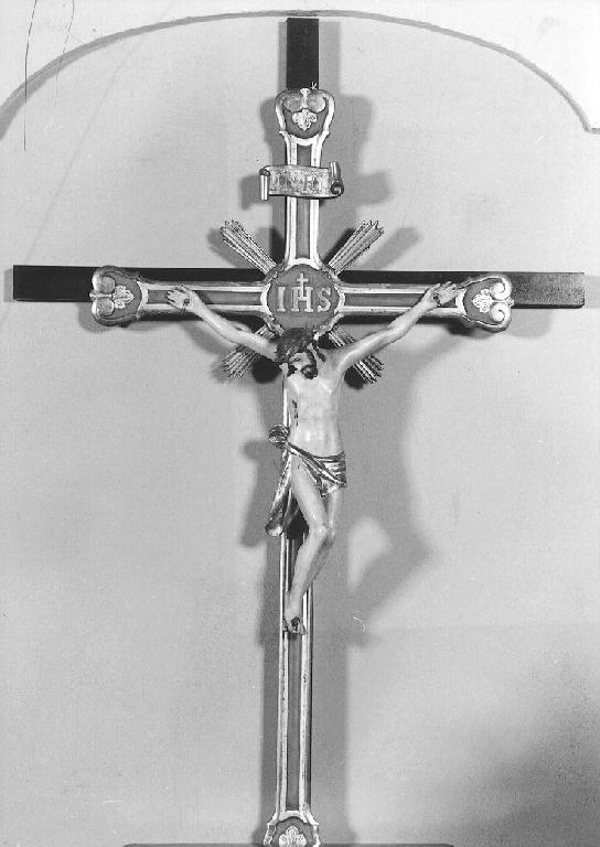 crocifisso - ambito parmense-piacentino (fine/inizio secc. XIX/ XX)