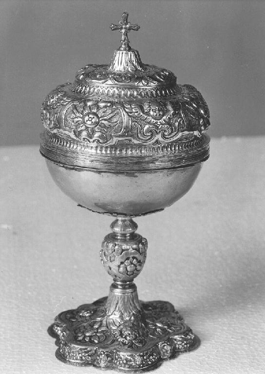 pisside - ambito parmense-piacentino (sec. XVII)