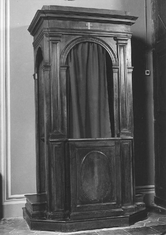 confessionale, serie - ambito piacentino (seconda metà sec. XVIII)