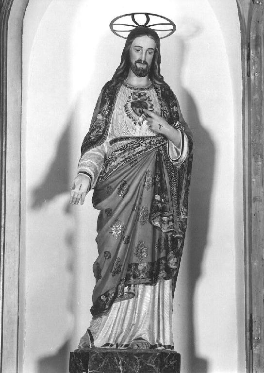 Sacro Cuore di Gesù (statua) - produzione Italia settentrionale (prima metà sec. XX)