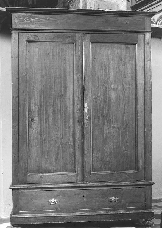 armadio - ambito parmense-piacentino (fine/inizio secc. XIX/ XX)