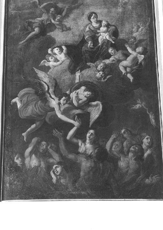 Anime del Purgatorio (dipinto) di Della Chiesa Paolo (sec. XVIII)