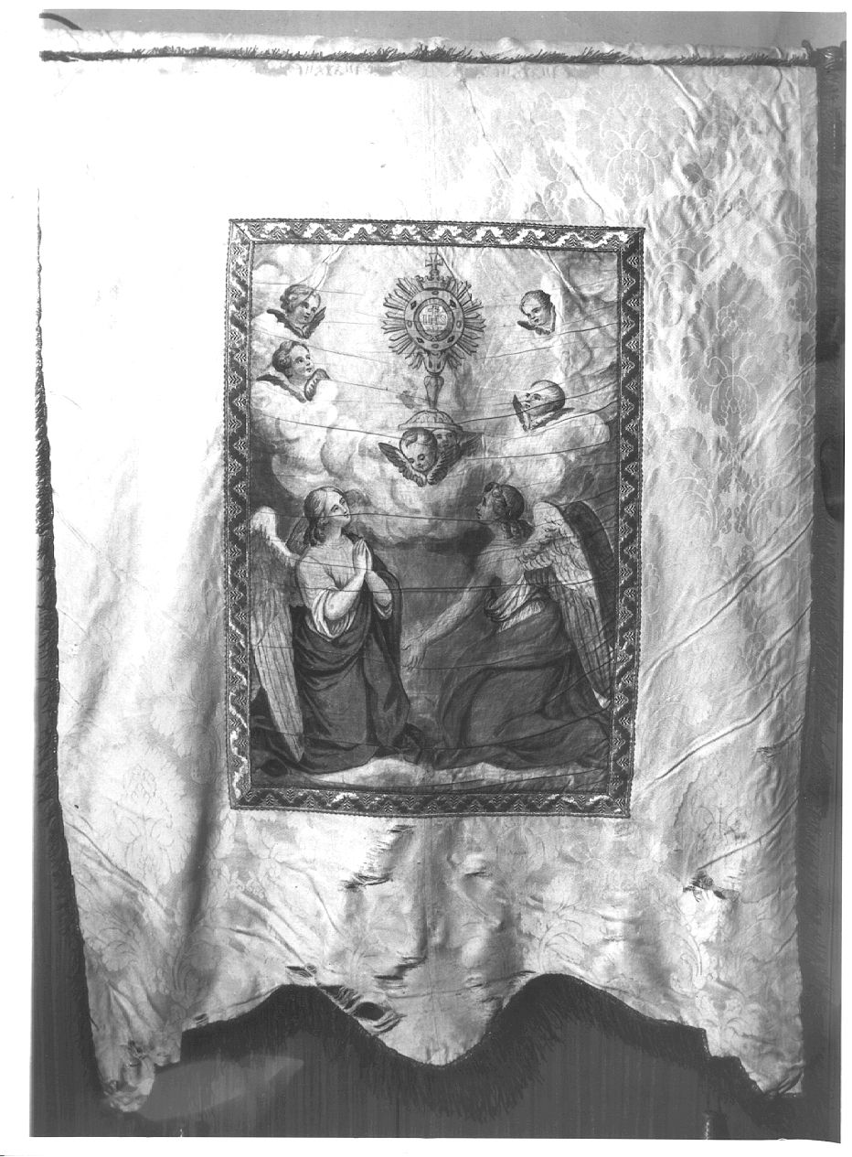 stendardo processionale - manifattura italiana (fine/inizio secc. XIX/ XX)