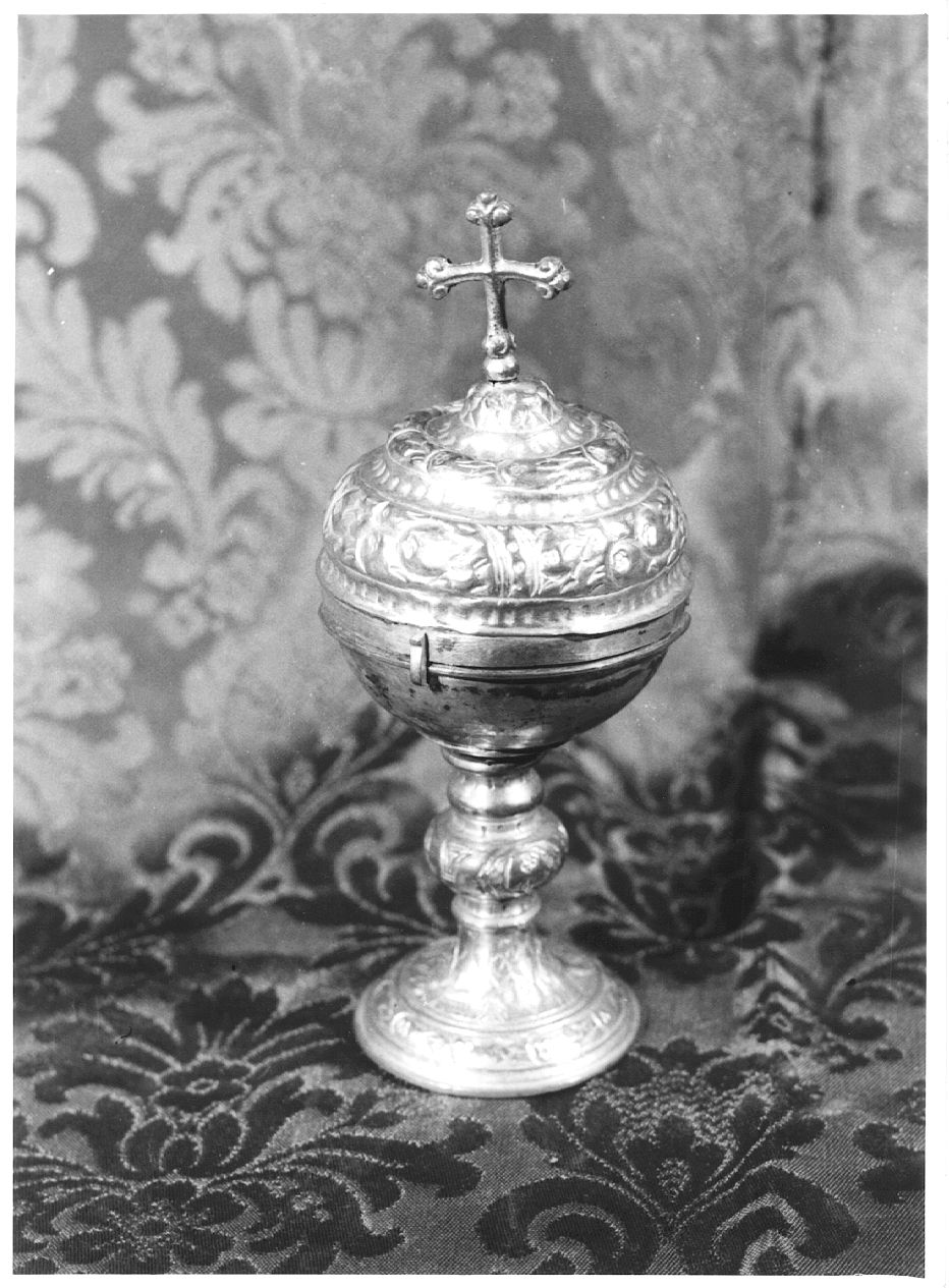 pisside da viatico - ambito piacentino (inizio sec. XVIII)