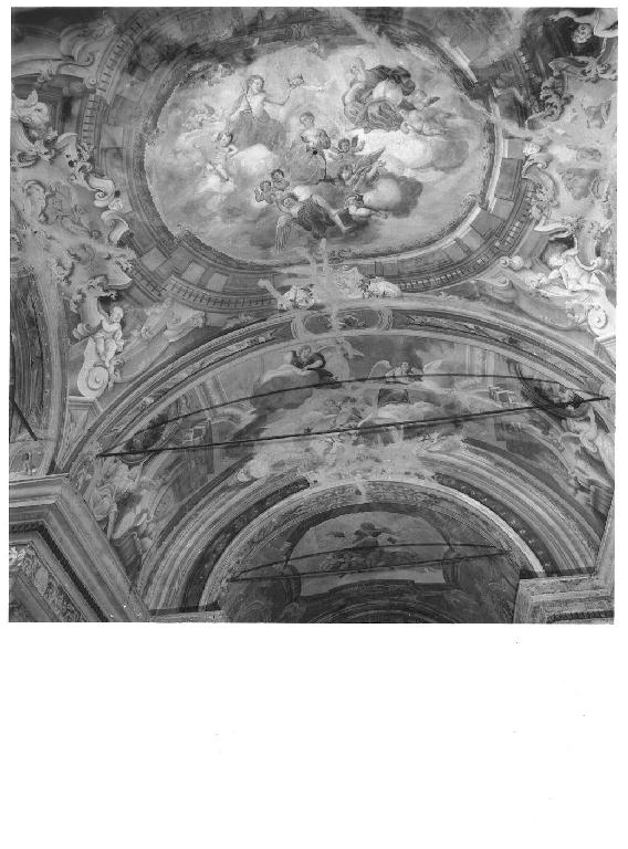 motivi decorativi architettonici (decorazione pittorica, elemento d'insieme) di Natali Giuseppe (sec. XVIII)