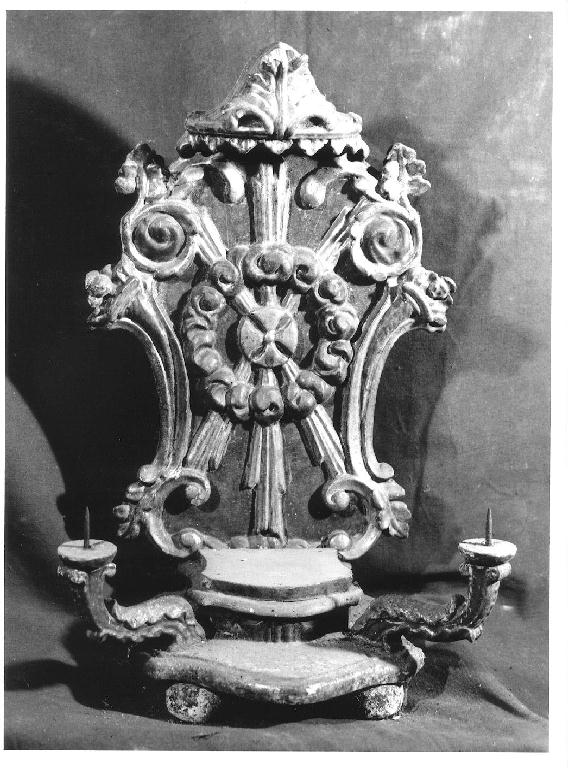 tronetto per esposizione eucaristica - ambito parmense-piacentino (seconda metà sec. XVIII)