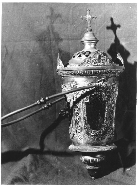 lanterna processionale, serie - ambito piacentino (seconda metà sec. XIX)