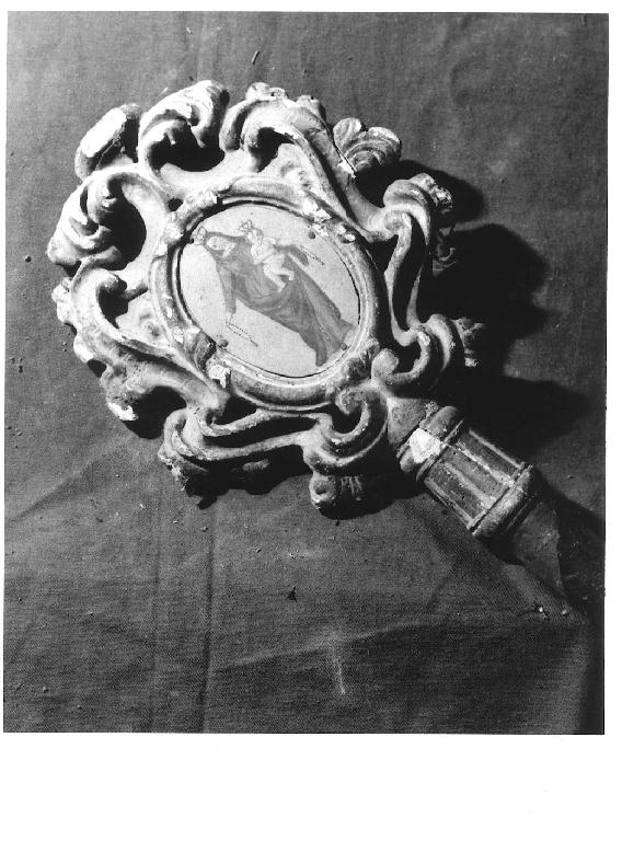 mazza processionale - ambito piacentino (prima metà sec. XVIII)