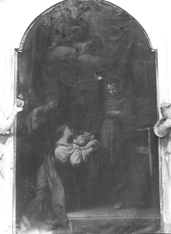 Miracolo di San Diego (dipinto) - ambito emiliano (prima metà sec. XVIII)