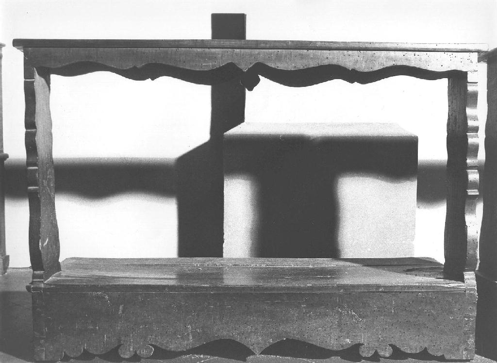 inginocchiatoio, serie - ambito piacentino (sec. XIX)