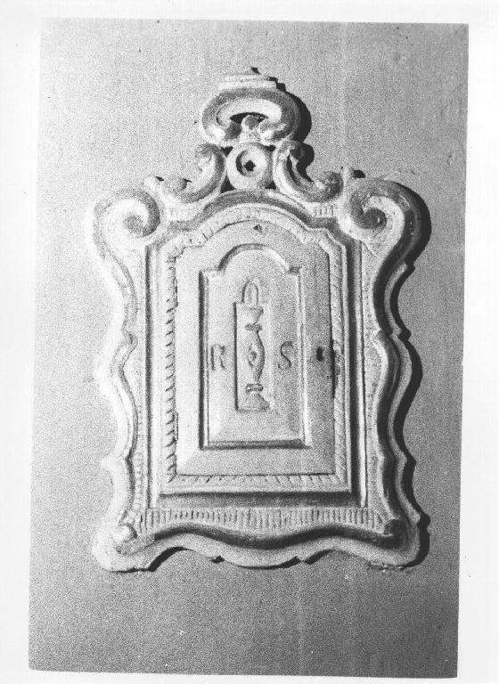 tabernacolo murale, serie - ambito piacentino (sec. XIX)