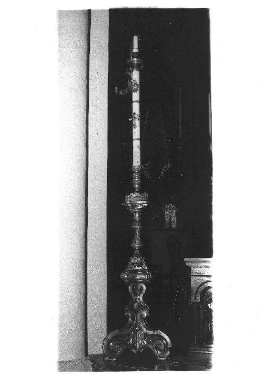 candelabro - ambito piacentino (sec. XIX)