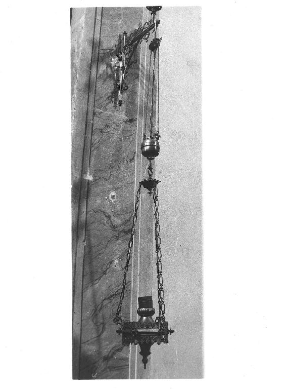 lampada pensile, serie - produzione Italia settentrionale (primo quarto sec. XX)